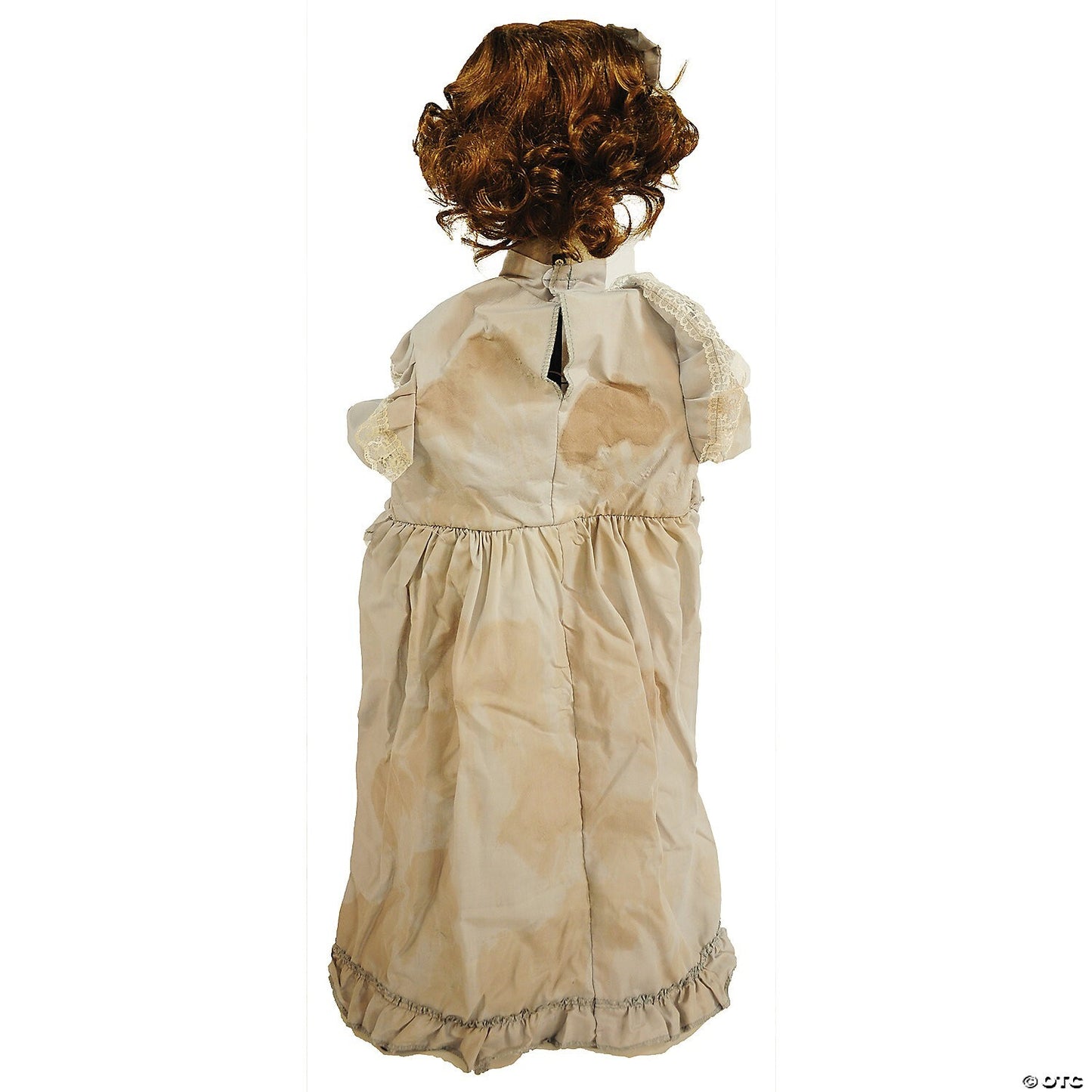 See Video! LifeSize Cracked Victorian Haunted Doll Talks Animated Halloween Prop