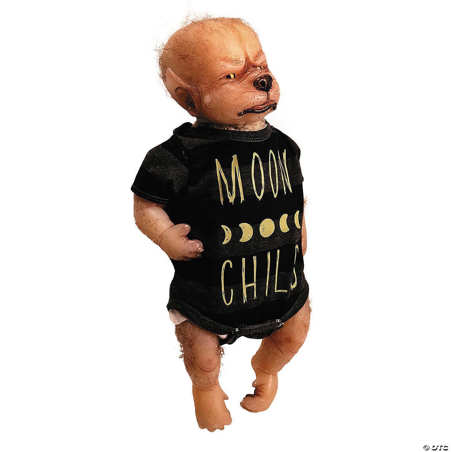 Asia Eriksen WerePups Realistic Werewolf Toby Collectible Baby Doll Horror Prop