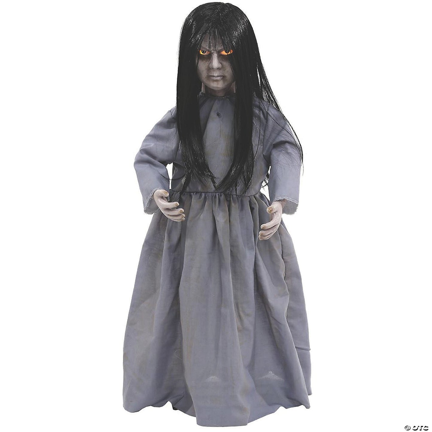See Video! Life Size Haunted Talking Evil Doll Animated Halloween Prop Annabelle