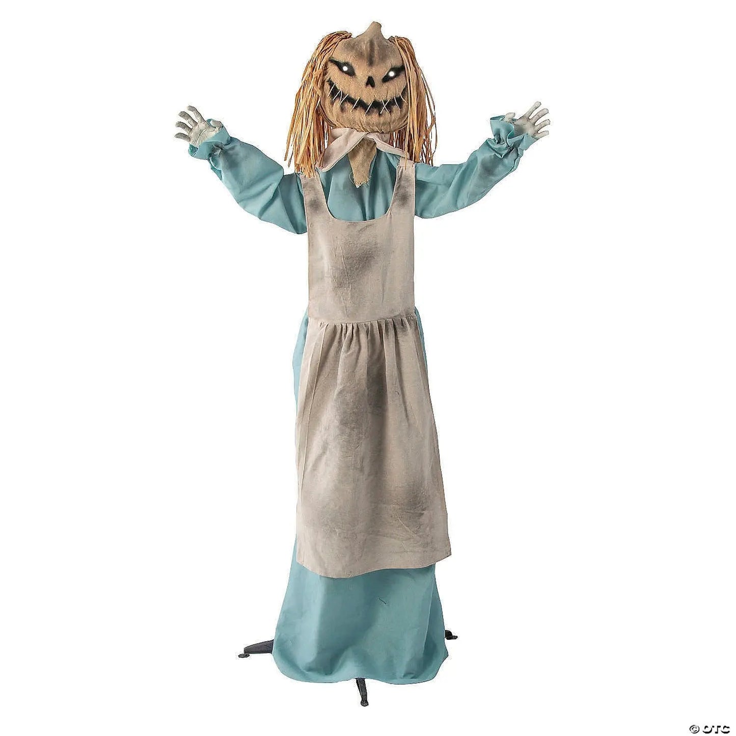5.6 Ft Standing Rustic Pumpkin Girl