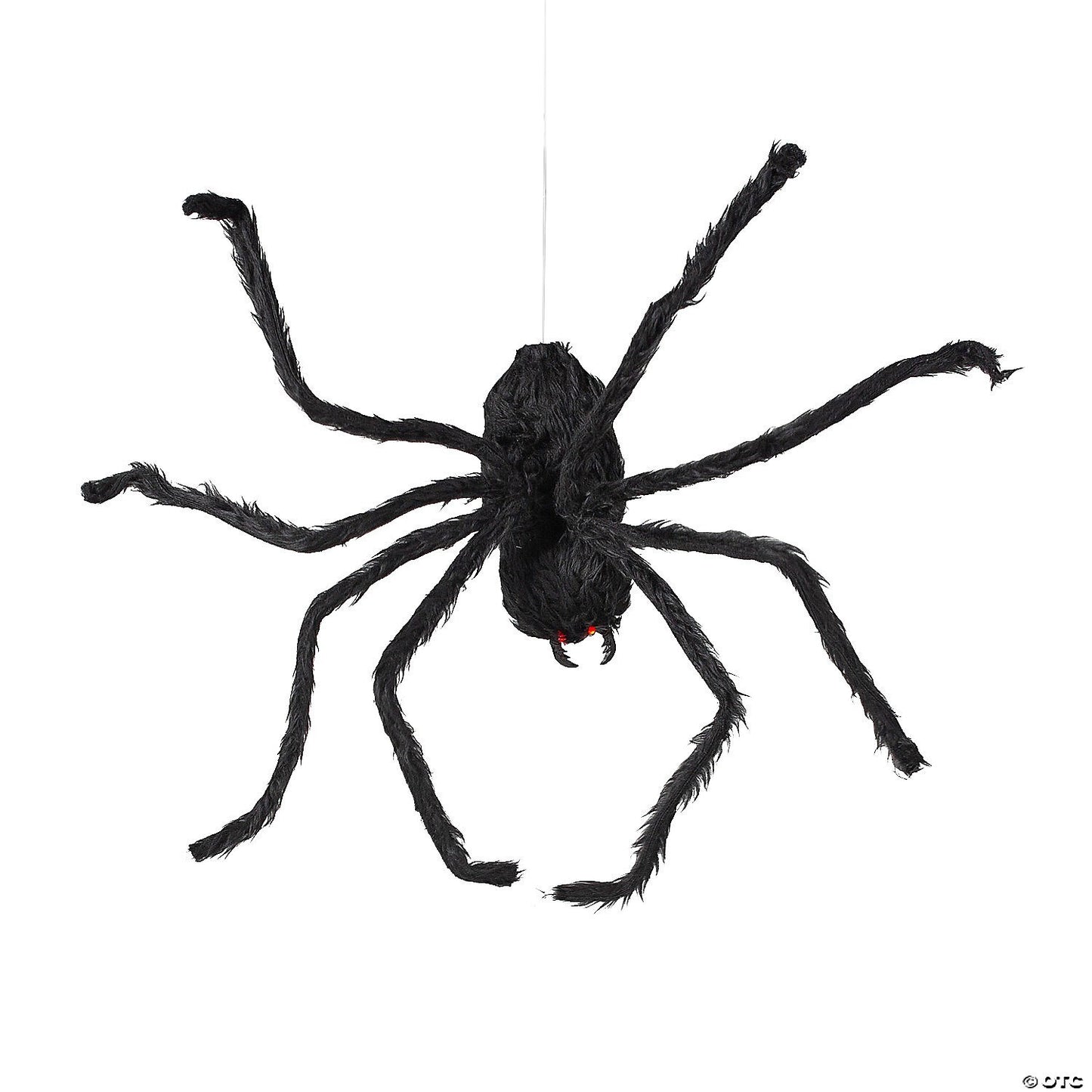 See Video! Giant 31" Dropping Hairy Spider Animated Halloween Haunt Decor Prop