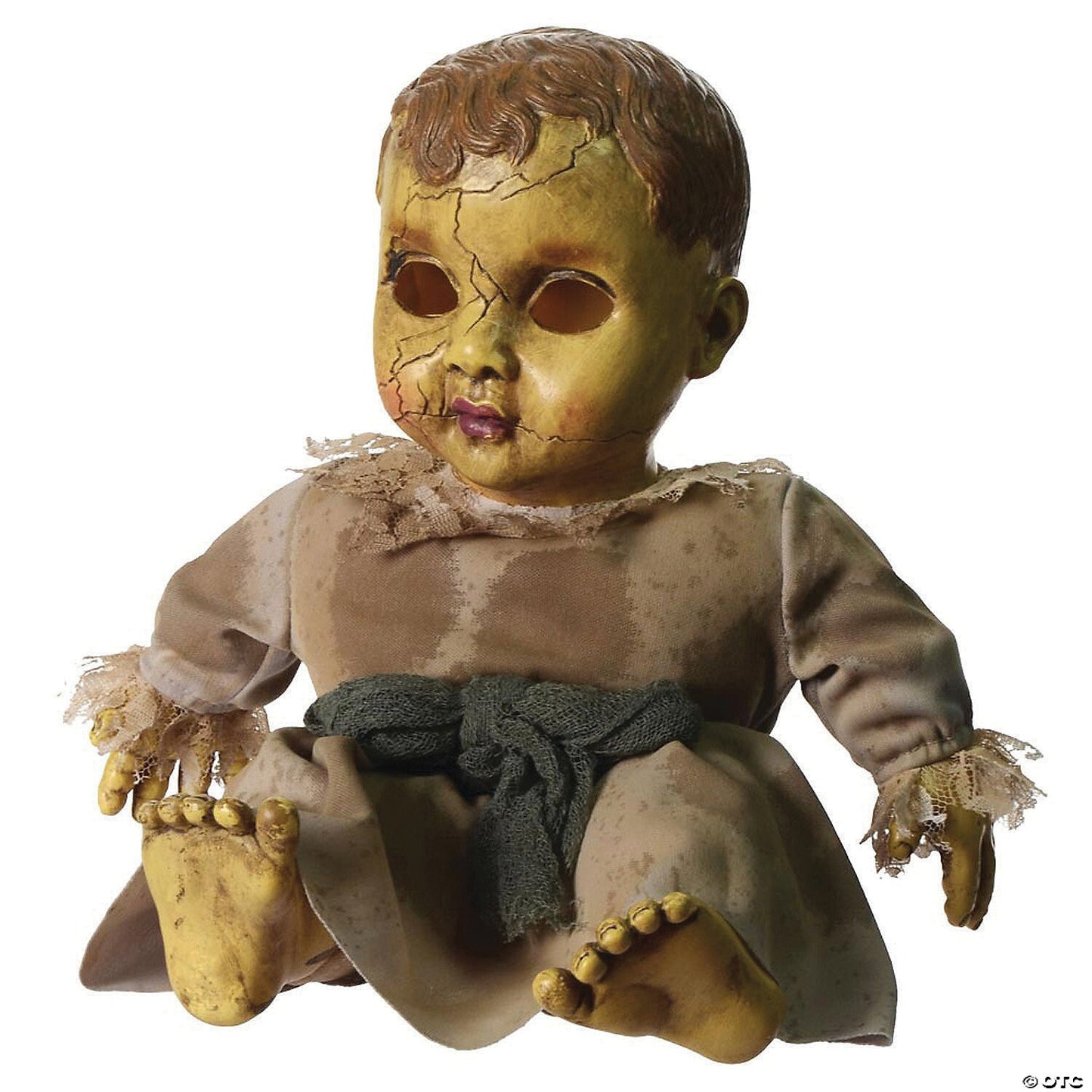 Set of 4 Haunted Dolls Animated Talking Halloween Decoration Haunt Evil Prop