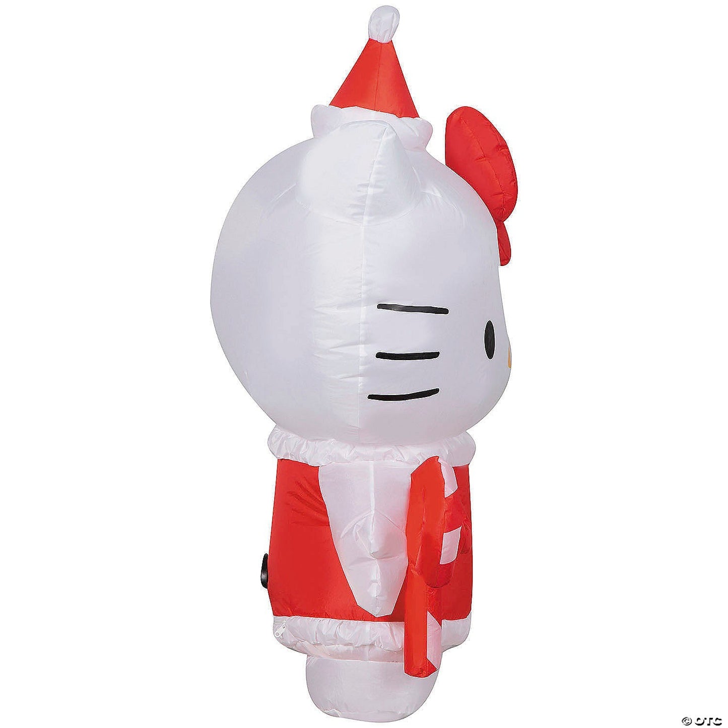 42" Hello Kitty Candy Cane Lighted Christmas Inflatable Outdoor Yard Decoration