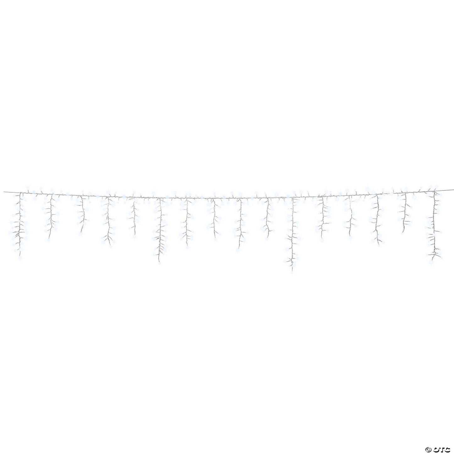 Icicle LightShow Strands of Magic White LED Christmas String Lights 6 Effects!