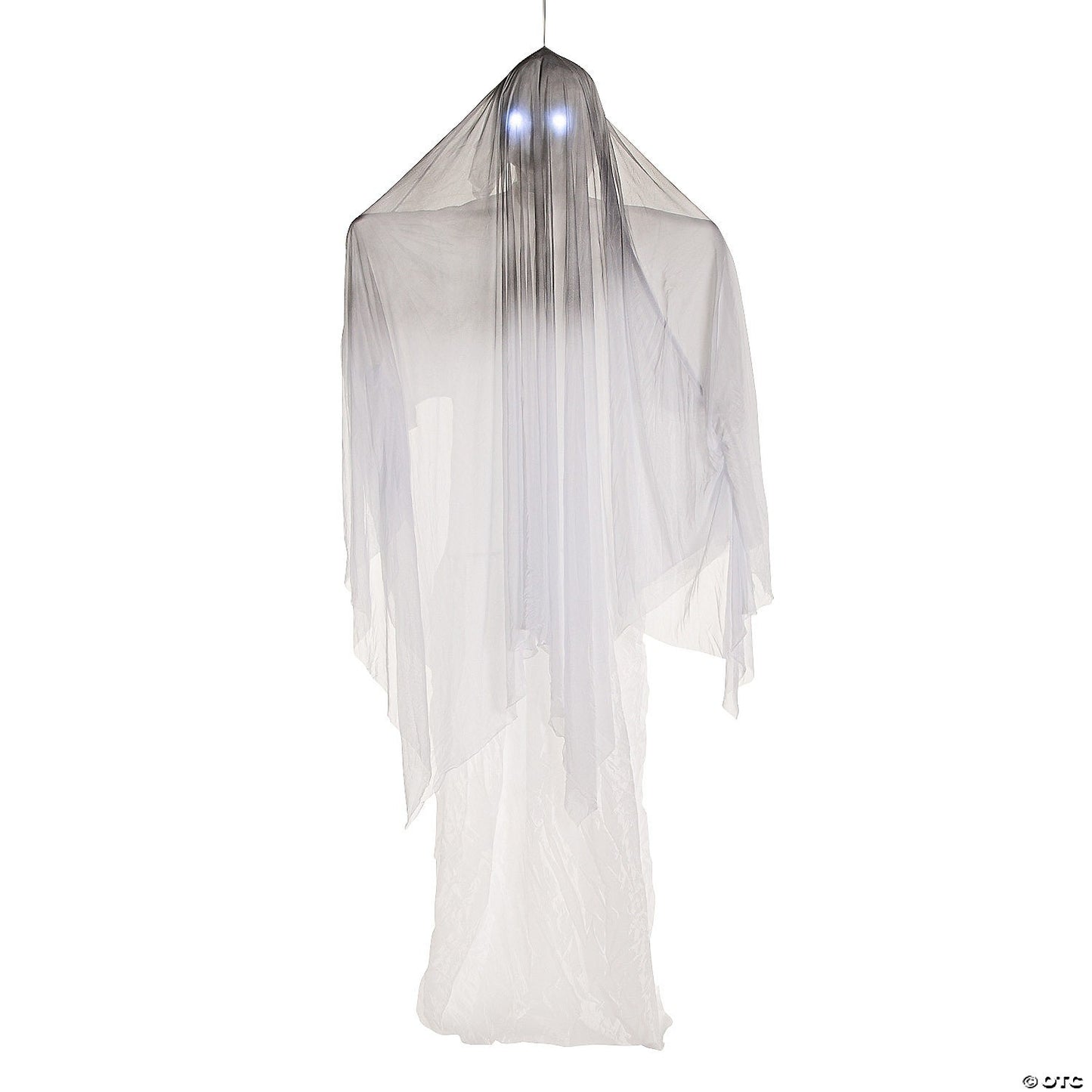 GIANT 12' Hanging Lighted Ghost Outdoor Halloween Decoration Prop Haunted House