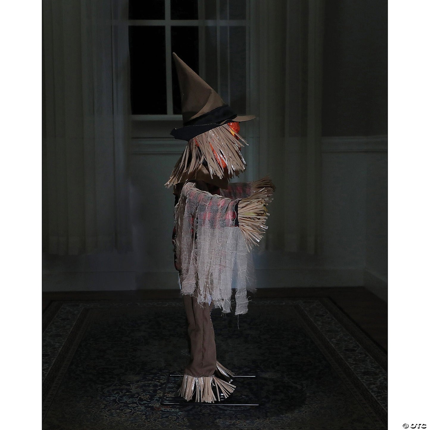 See Video! 36" Twitching Scarecrow Animated Halloween Haunted Prop Decor Outdoor