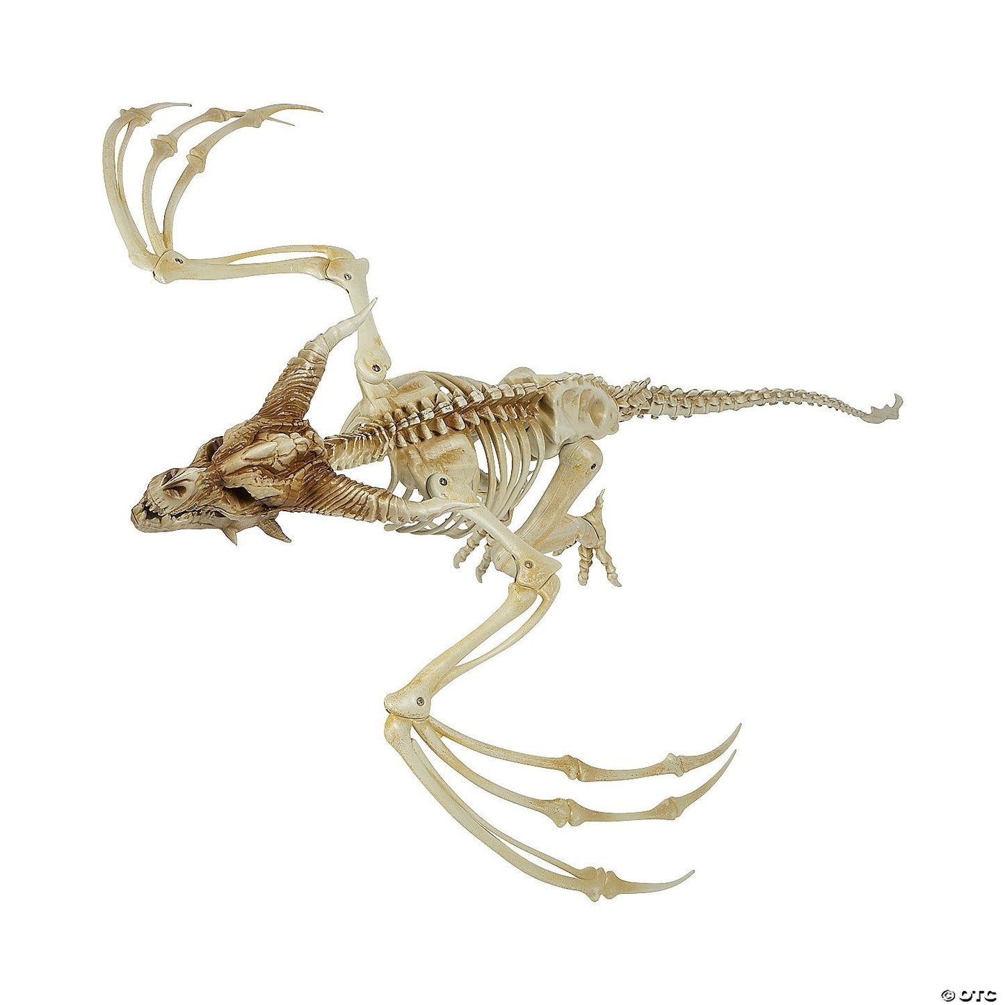 GIANT 35" Flying Dragon Pterosaur Skeleton Halloween Outdoor Haunt Decor Prop