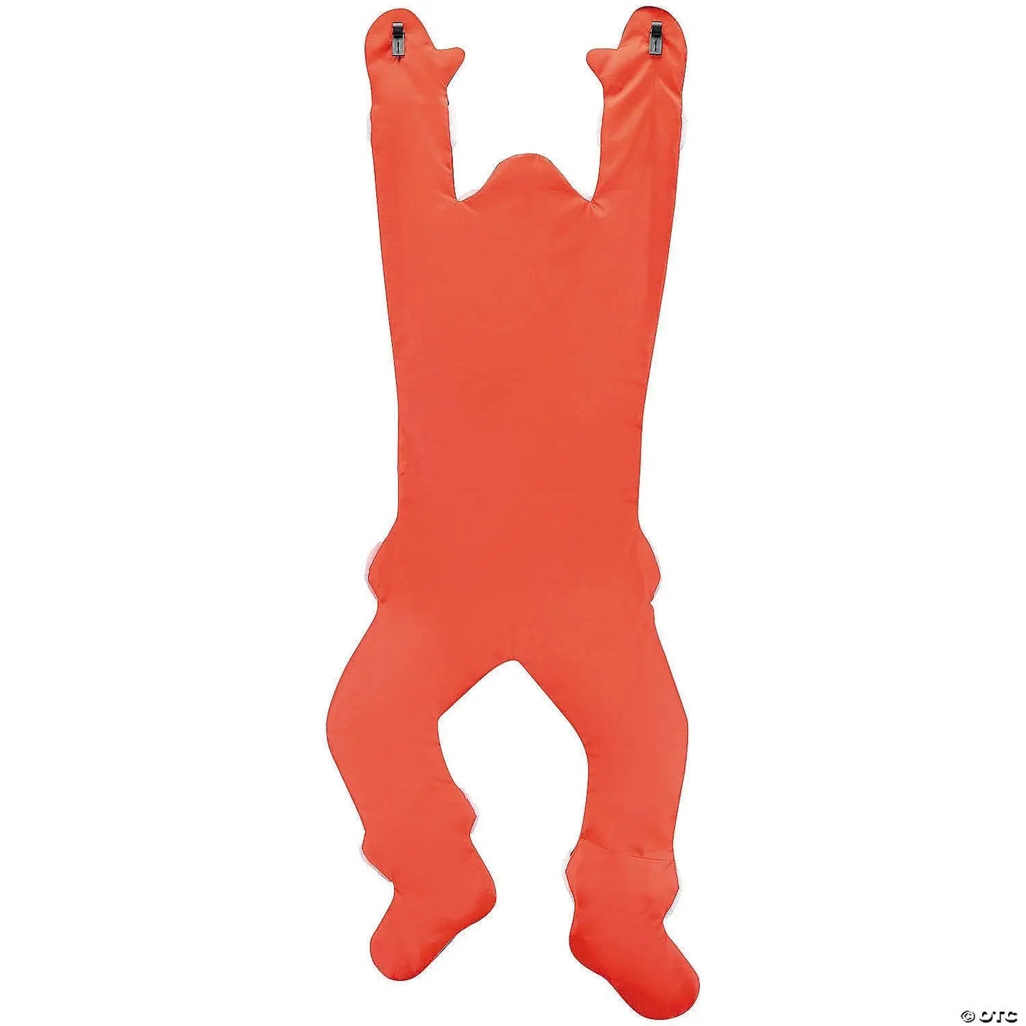 59" Gutter Hanging Santa Christmas Outdoor Decoration