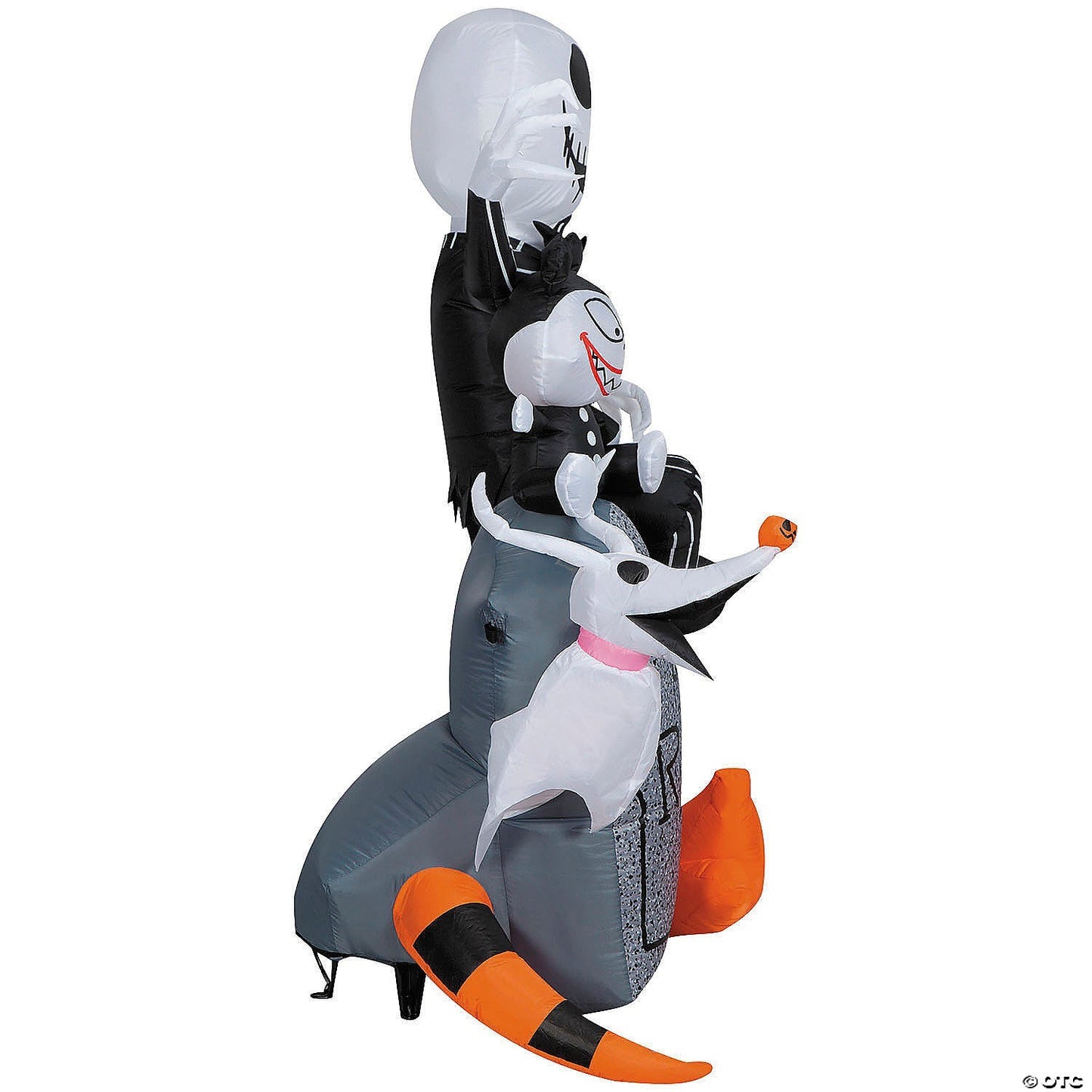5.6 Ft Jack Skellington Snake Teddy Inflatable Halloween Spirit Yard Decor 2025