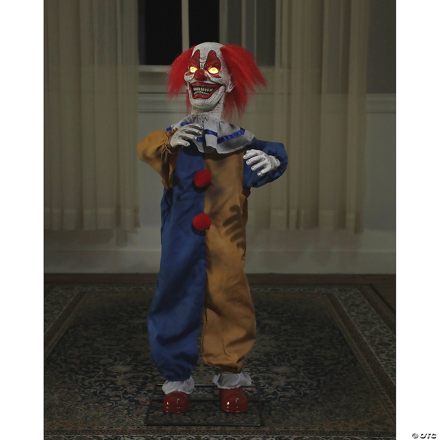 See Video! 36" Little Top Clown Animated Halloween Decoration Prop Outdoor