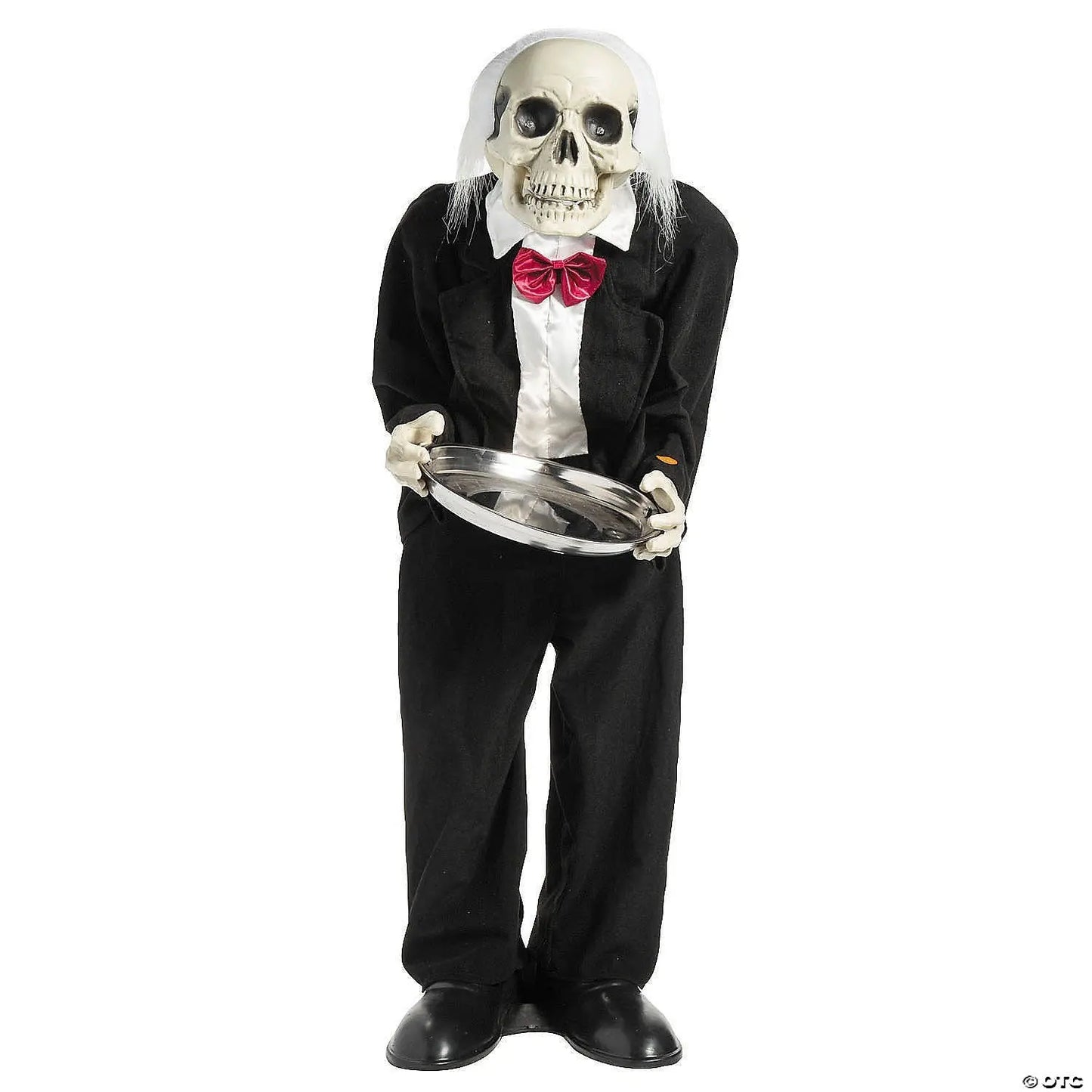 3 Ft Animated Standing Butler with Tray