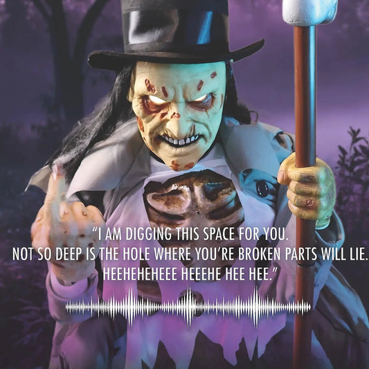 Crouching Grave Digger Bone Collector