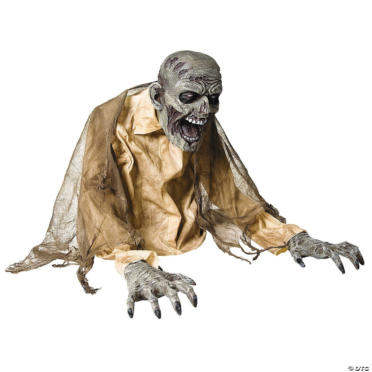 Gaseous Zombie Animated w 1000 Watt Fog Machine Halloween Haunted Prop Outdoor