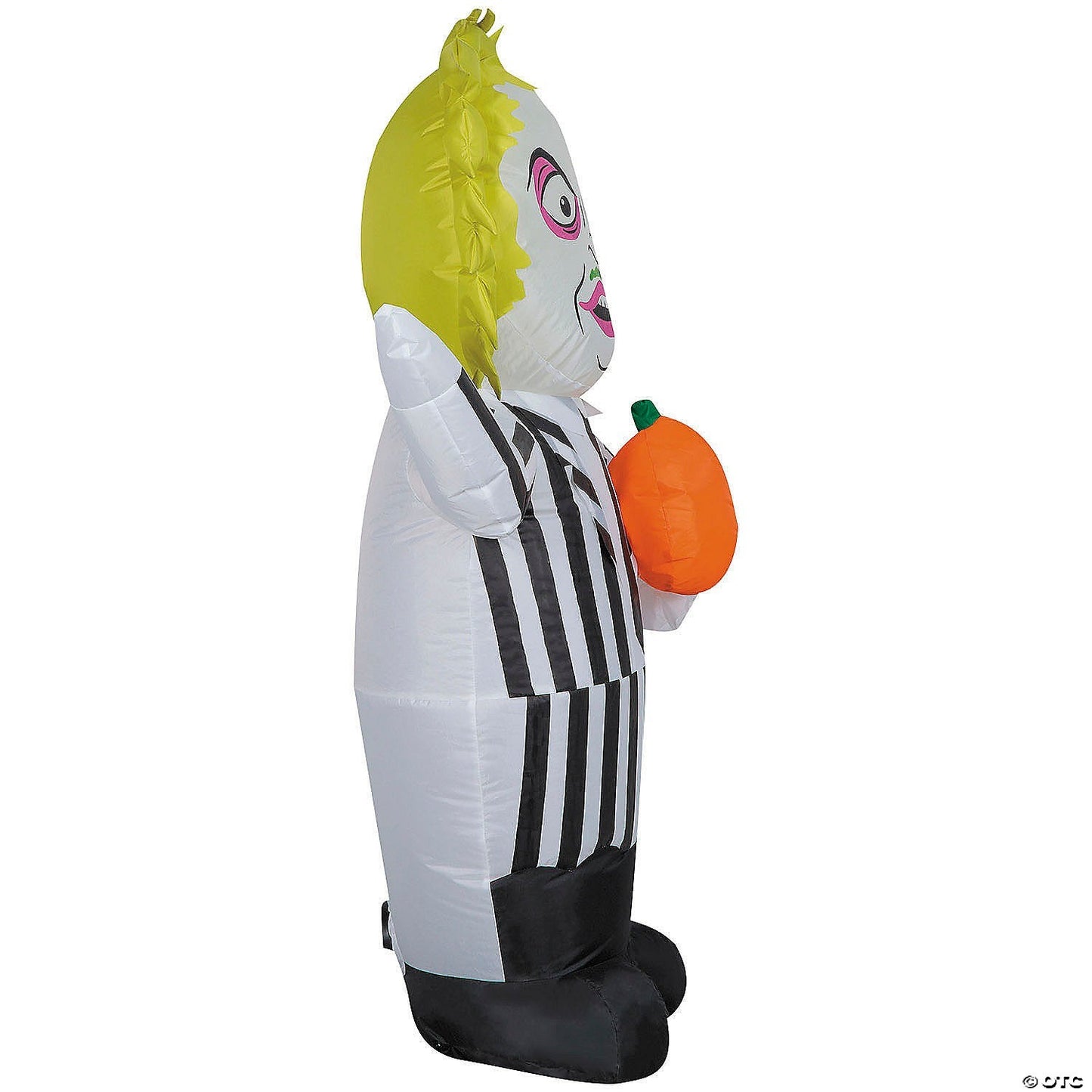 3 Ft Beetlejuice w Pumpkin Inflatable Outdoor Halloween Yard Decoration Lighted