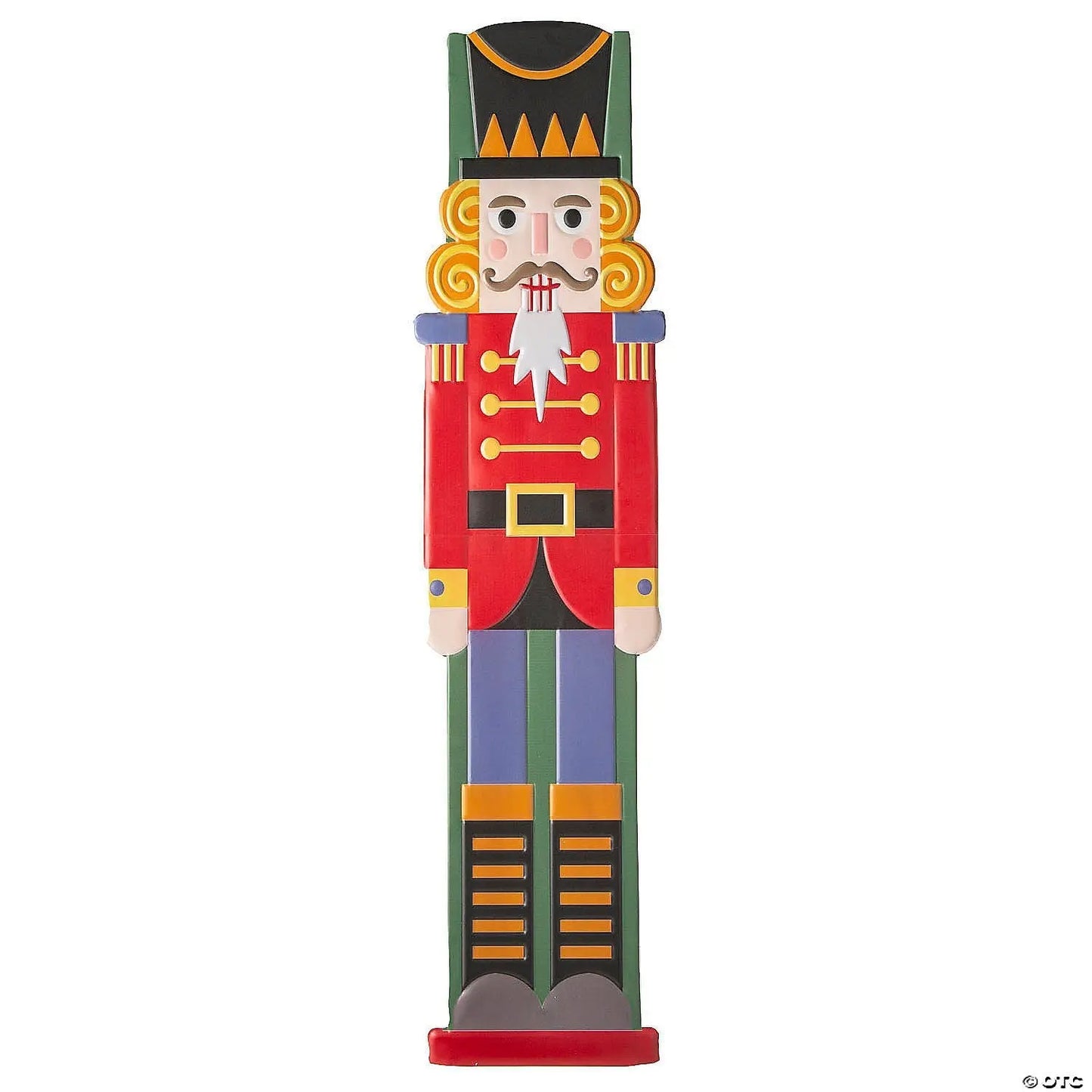 69" Giant Metal Toy Soldier Nutcracker Outdoor Decoration
