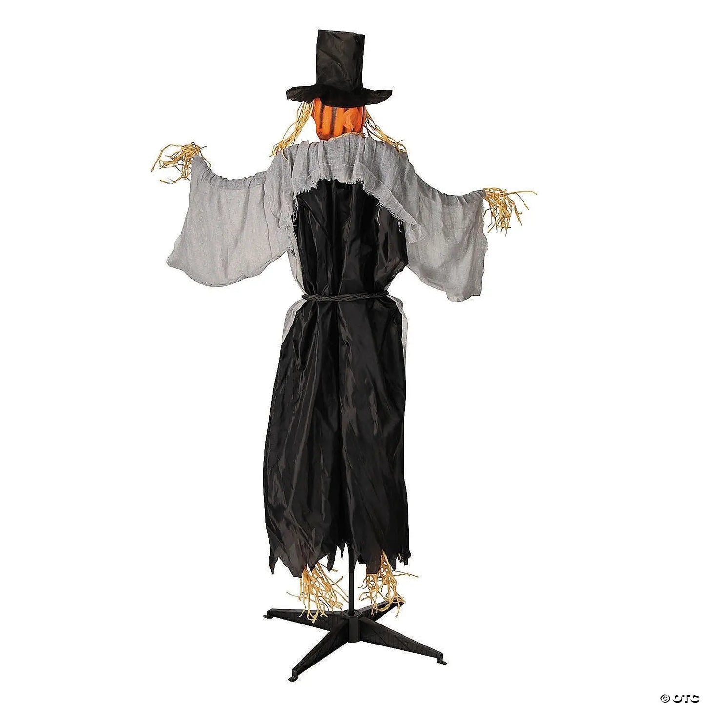 Head Turning Pumpkin Scarecrow