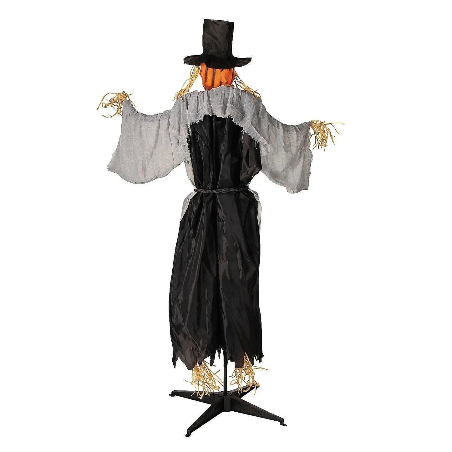 Head Turning Pumpkin Scarecrow