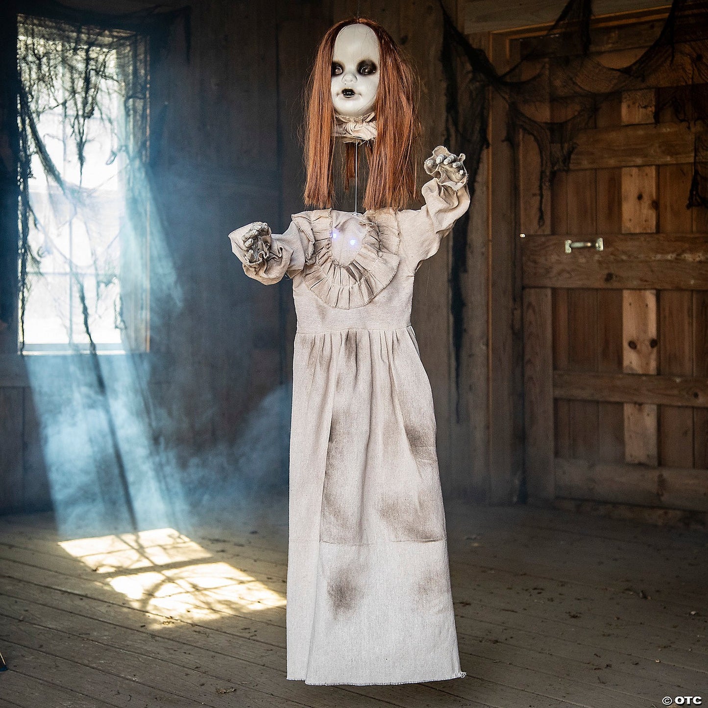 39" Headless Haunted Doll Animated Halloween Evil Spirit Decoration Prop 2025