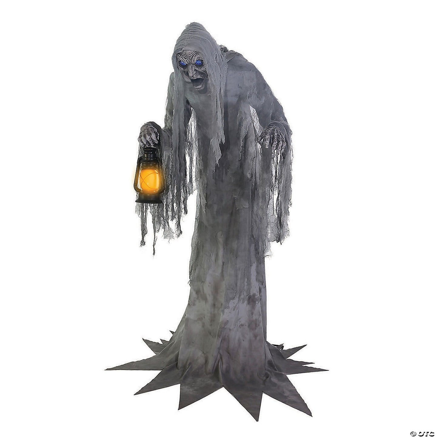 Life Size Wailing Phantom Ghost Zombie Reaper Animated Halloween Yard Haunt Prop