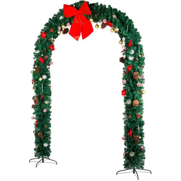 104" Christmas Garland Archway - Holiday Spirit Shop