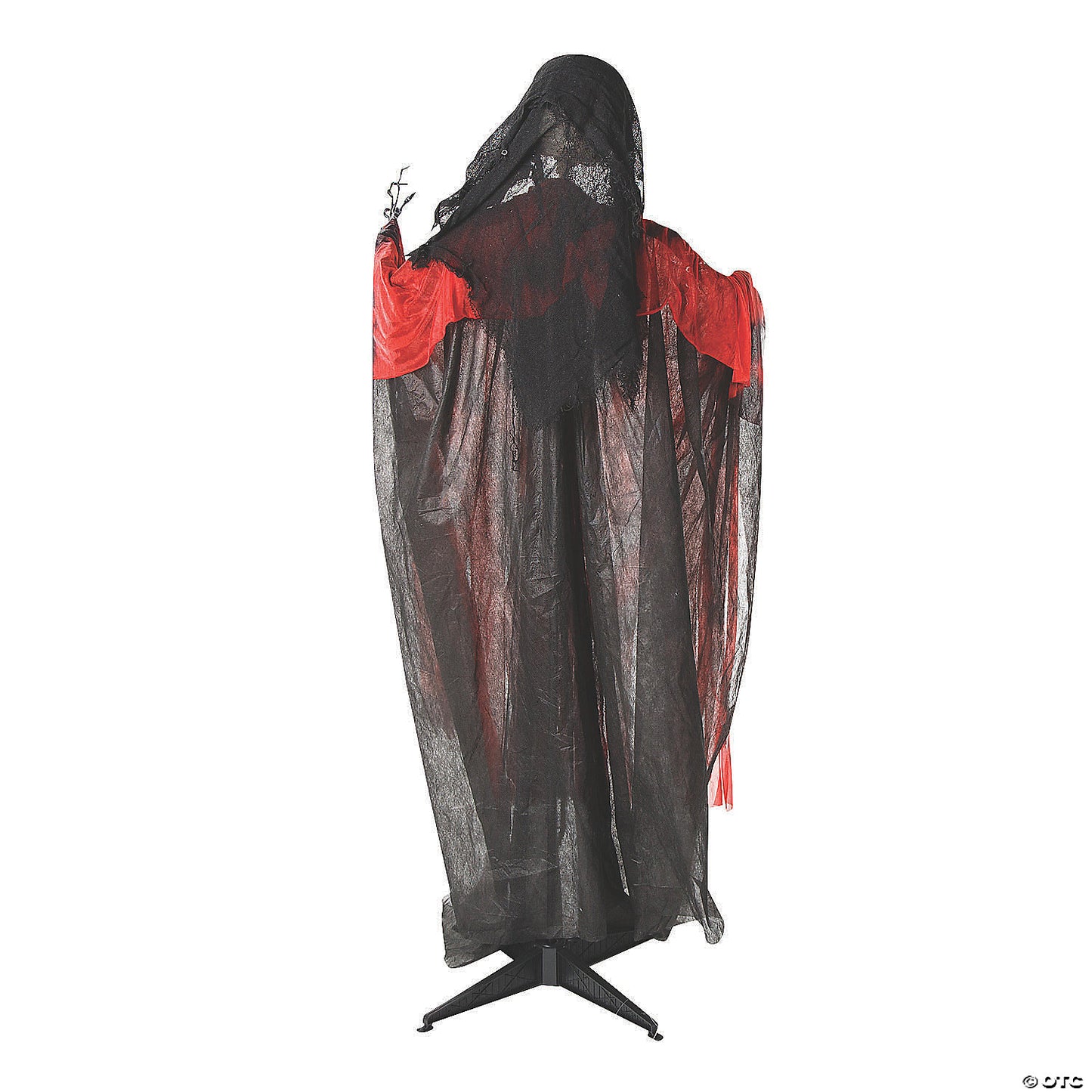 6 FT Animated Red & Black Skeleton Reaper