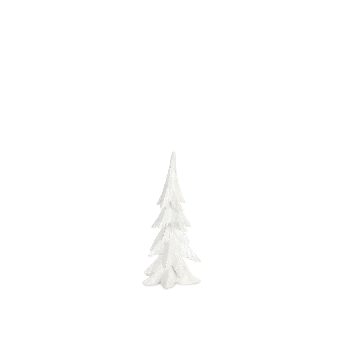 White Shimmer Tabletop Holiday Tree (Set of 3) — manufacturer image 5