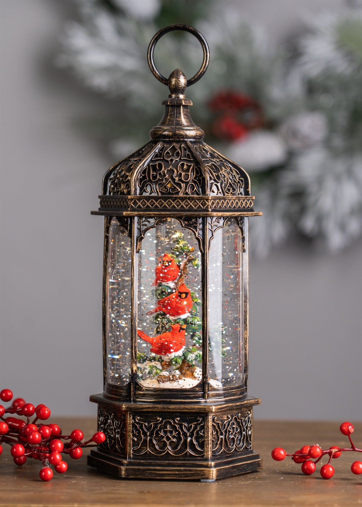 13 in Cardinals Snow Globe – manufacturer photo 2