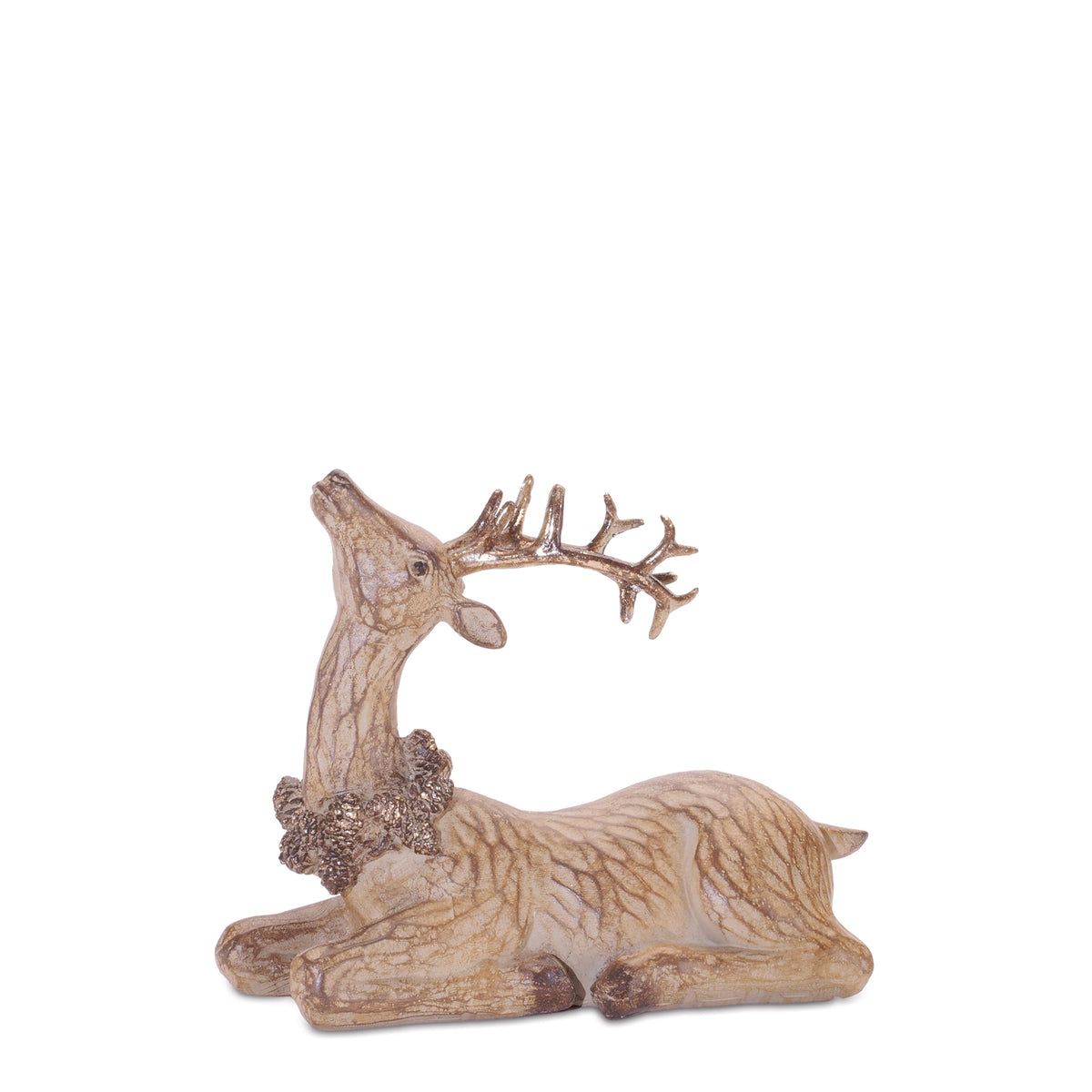 Deer Figurines, Set of 2 - Melrose International manufacturer photo 4
