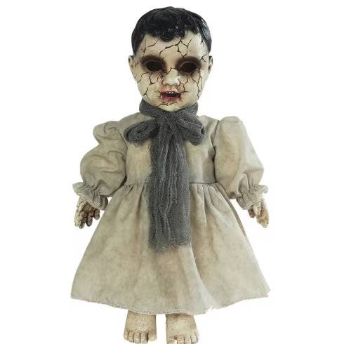 16" Forgotten Doll Talking halloween decoration