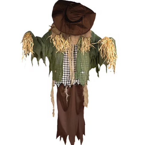 53" Surprise Scarecrow Animated Halloween prop decoration
