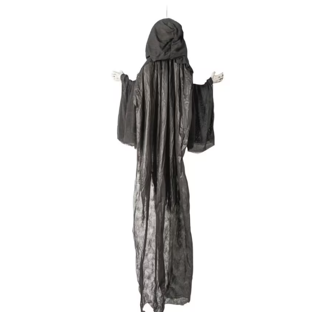 8 Ft Hanging Hooded Reaper