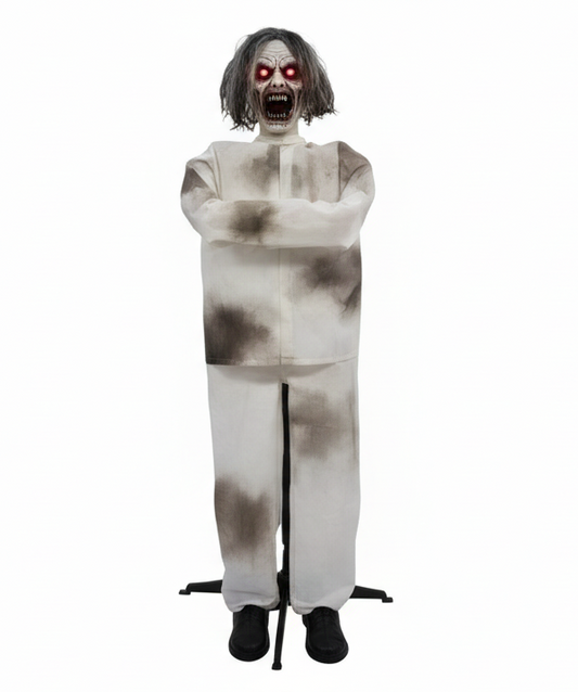 New Halloween 2026 Animated Props and Decorations Life Size 63" Psychotic