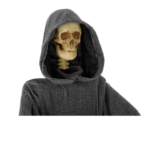 5 Ft. Two Skeleton Reapers Carrying a Coffin Halloween Decoration Prop