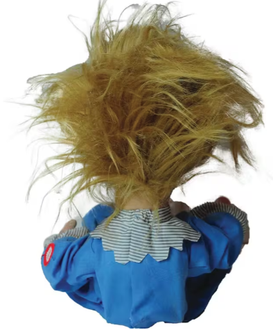 Creepy Kicking Possessed Halloween Doll