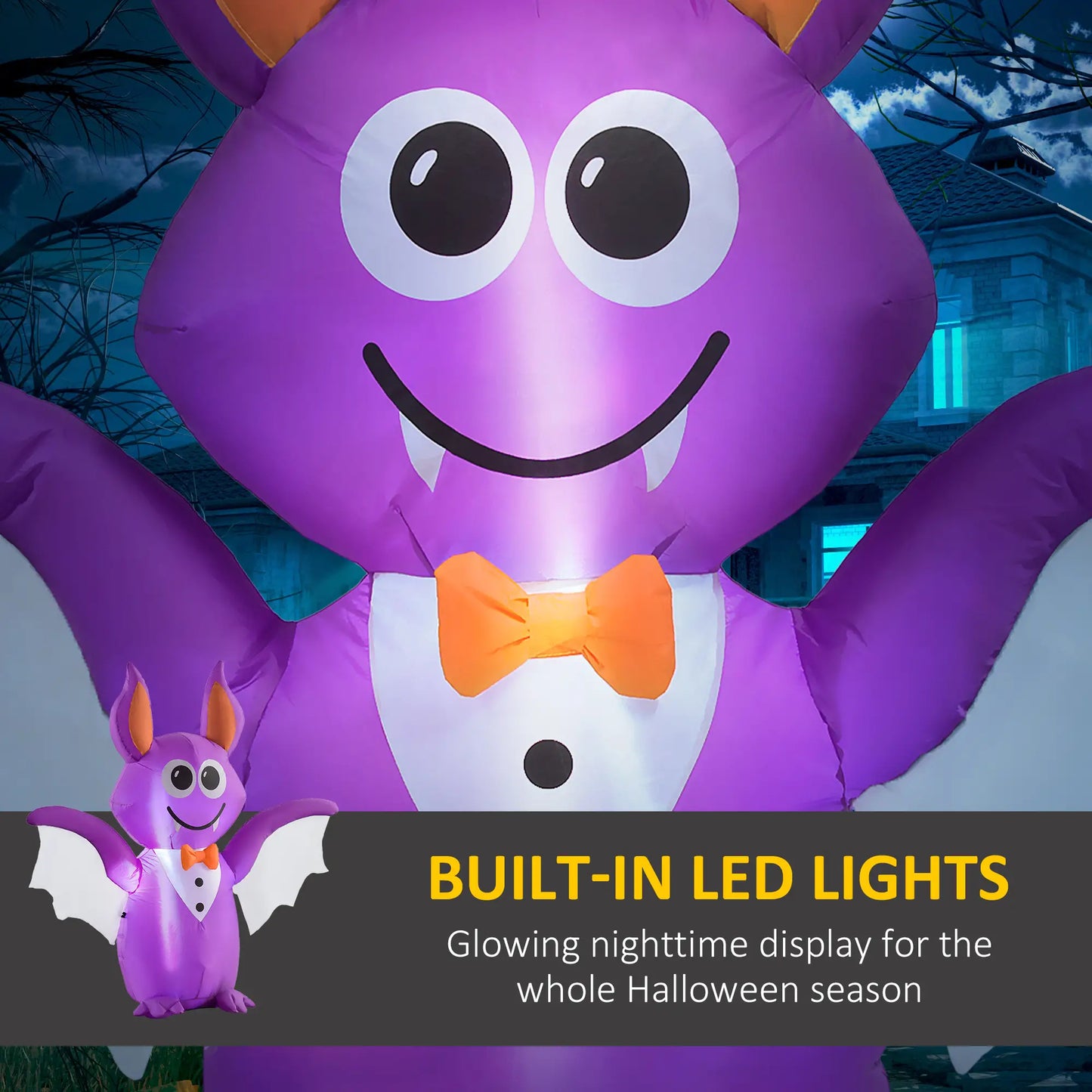 6 Ft Inflatable Vampire Bat