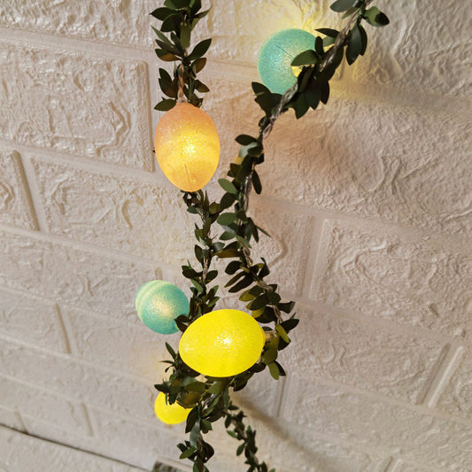 Vine Garland with Easter Egg Lights - Holiday Spirit Shop