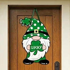 St. Patrick's Day hanging Lucky Leprechaun Wall or door decoration