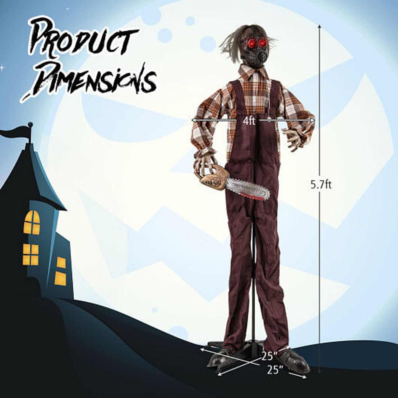 Life Size Gas Mask Chainsaw Man