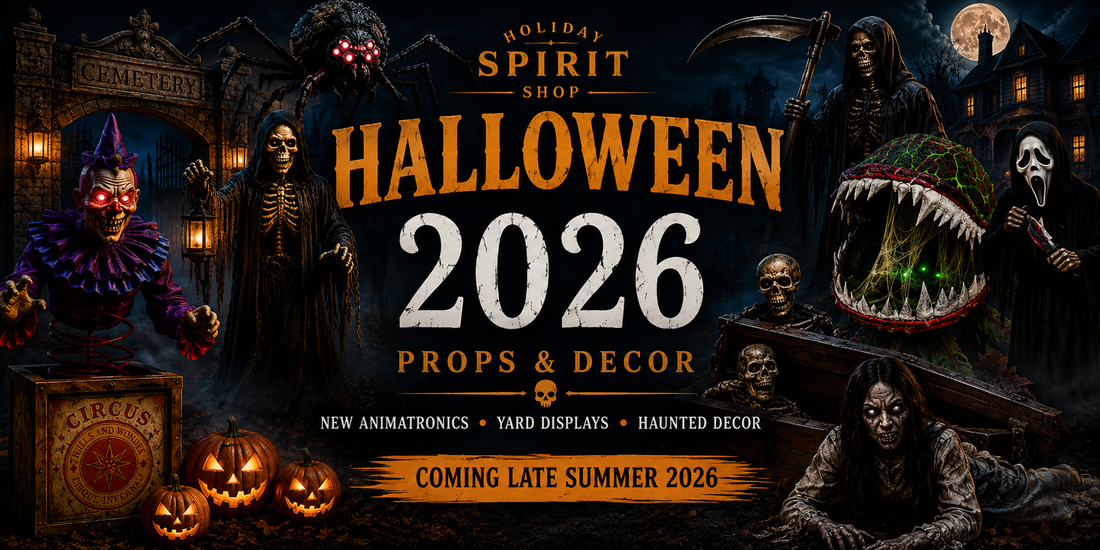 Sneak Peek: 2026 Halloween Decorations & Props