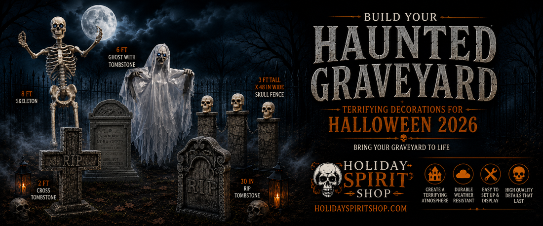 How to Create a Spooky Halloween Graveyard Display
