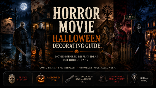 ultimate horror movie Halloween decorating guide