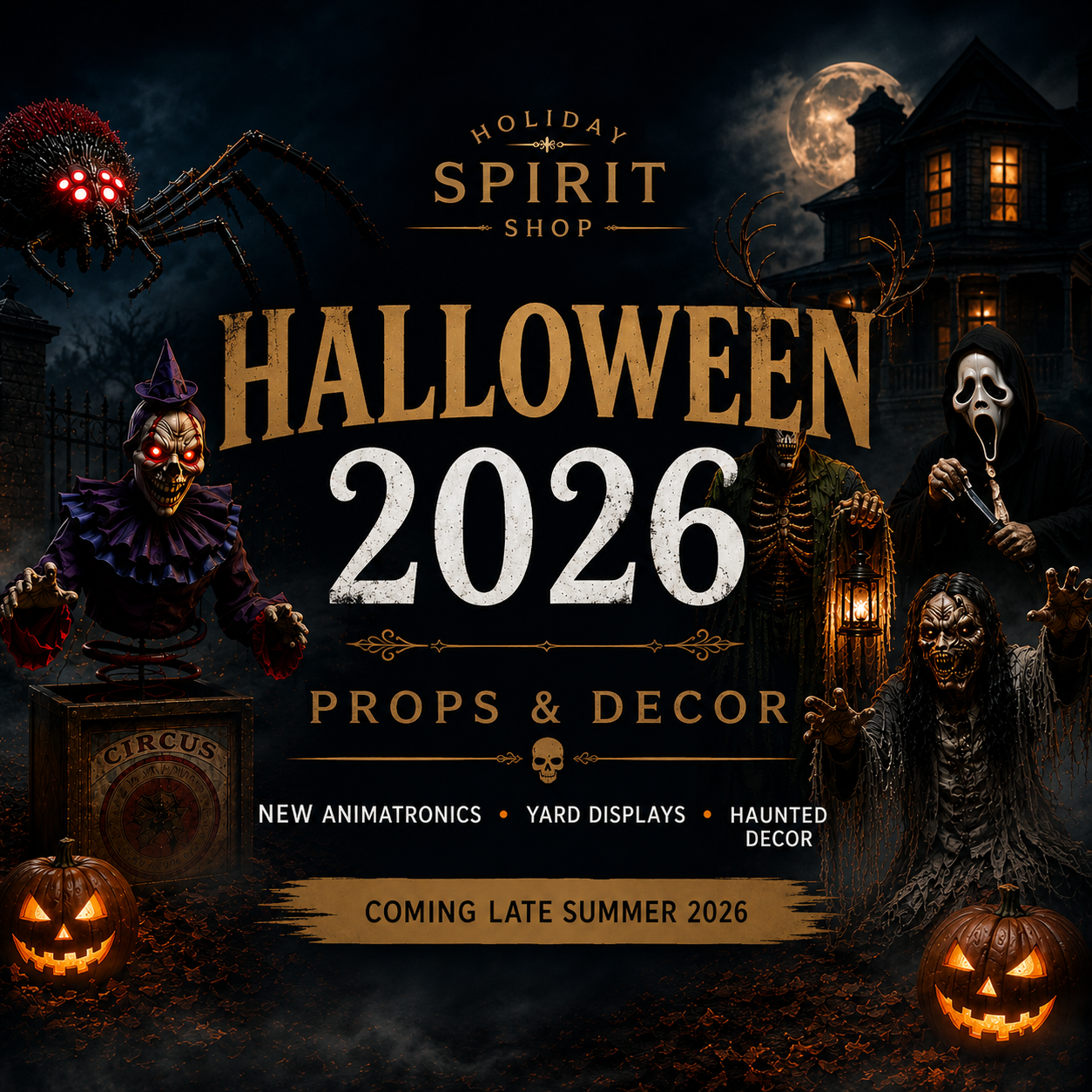 Halloween 2026 Preview - Props & Decor