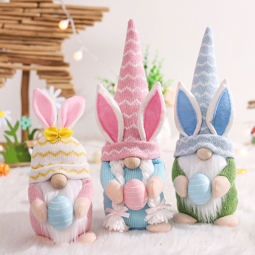 Easter Gnomes with Bunny Ears – Sold Separately or 3-Piece Set