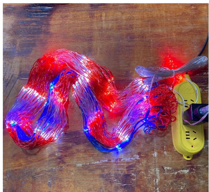 Lighted American Flag Net Light – 6.5 x 3.3 Ft.