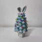 Easter Bunny Ceramic Tree with Lights