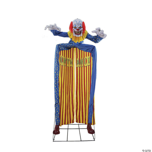 10 Ft Animated Looming Clown Archway