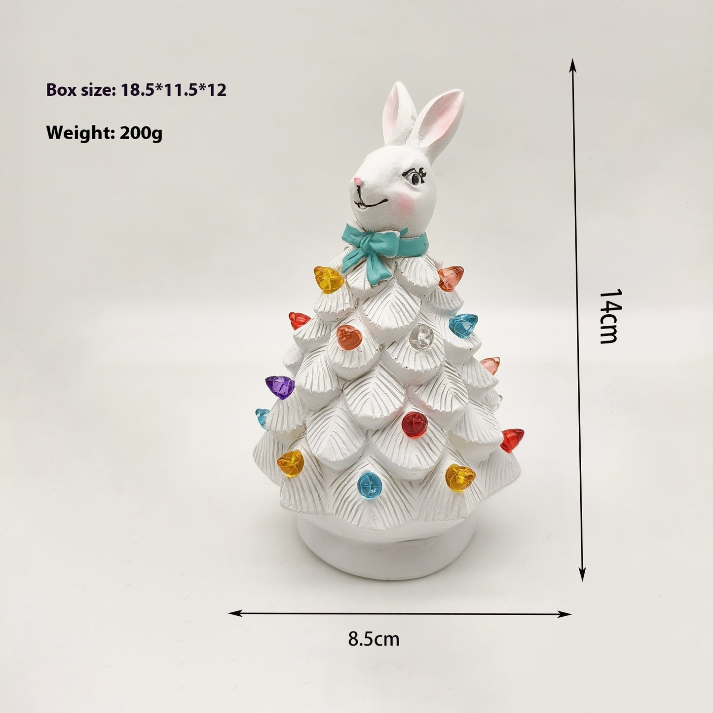Light-Up Easter Bunny Vintage Style Tree