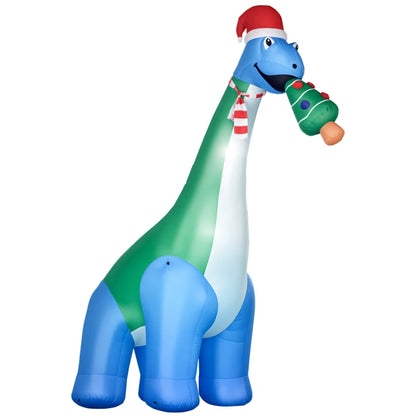11 Ft Christmas Dinosaur Inflatable