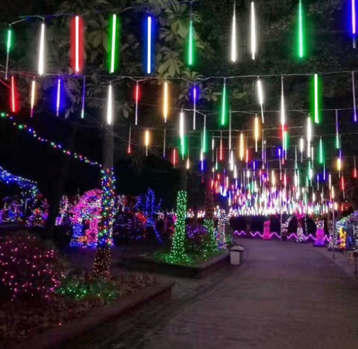 LED Meteor Shower Lights