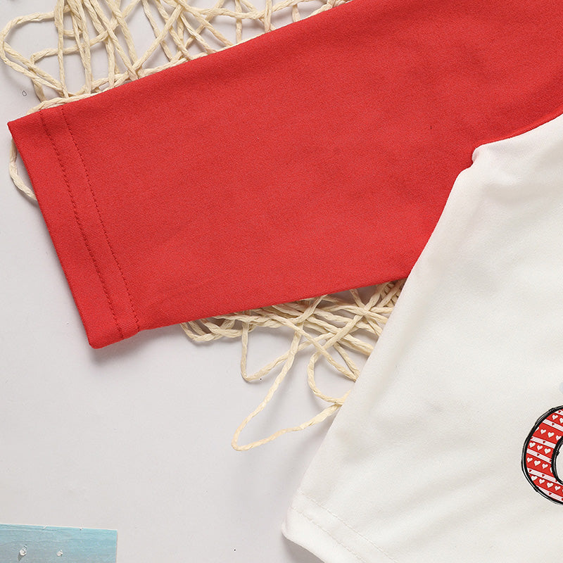 2 pcs Baby Boy Valentines Day 'Heart Crusher' Monster Truck Set